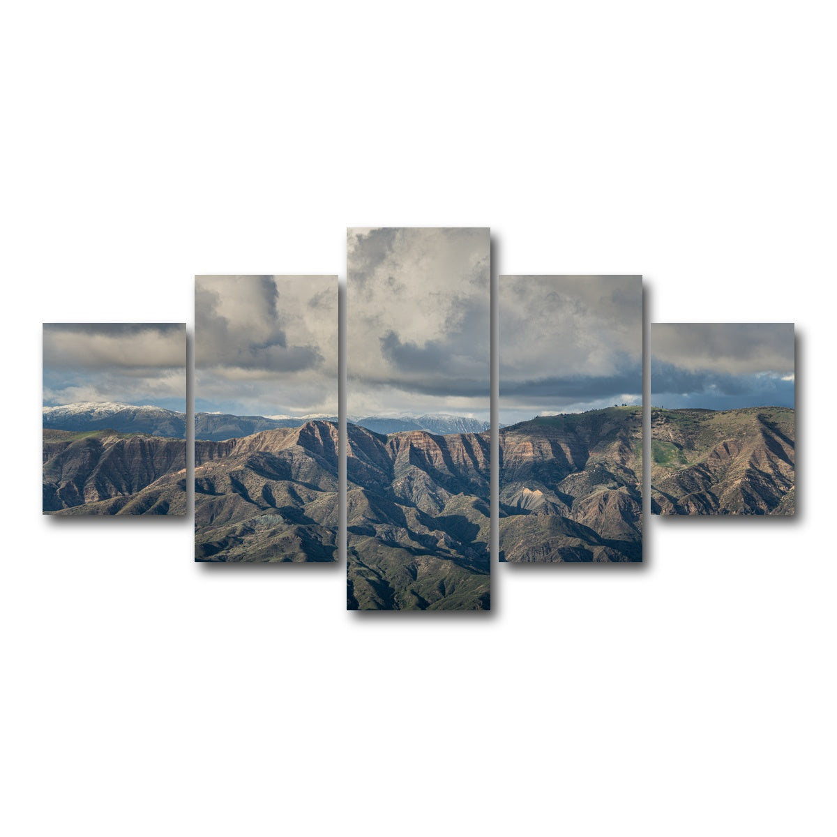 AUTO-MOCKUP WHITE | Santa Ynez Mountains | 5 Piece | Gallery Wrap Canvas | group=5_short