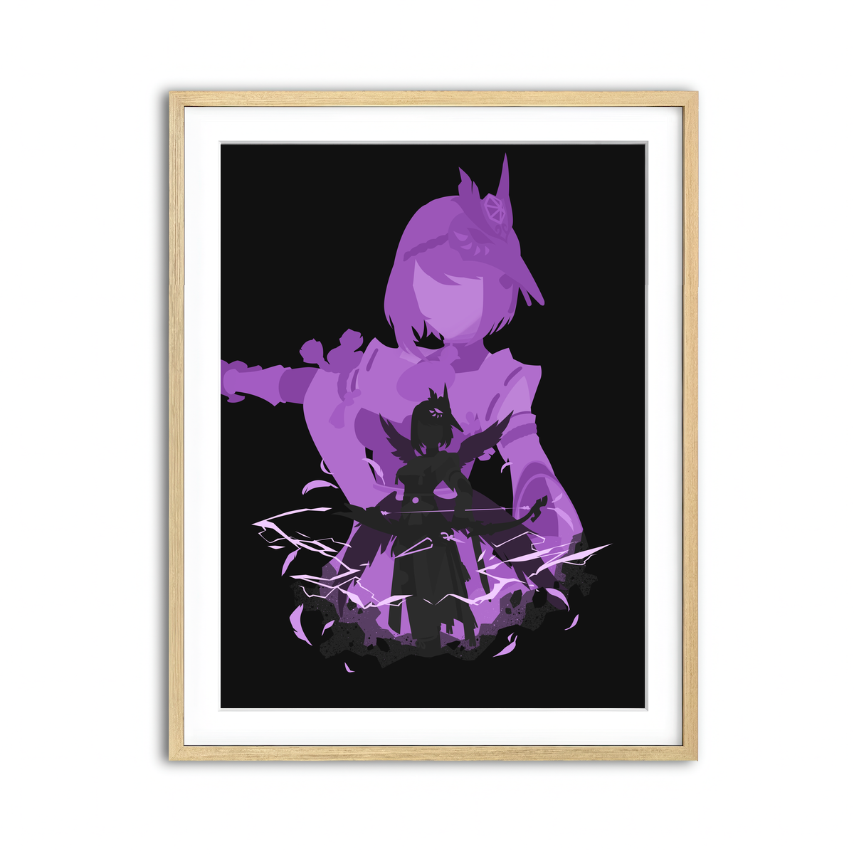 Framed Print 3x4 Natural