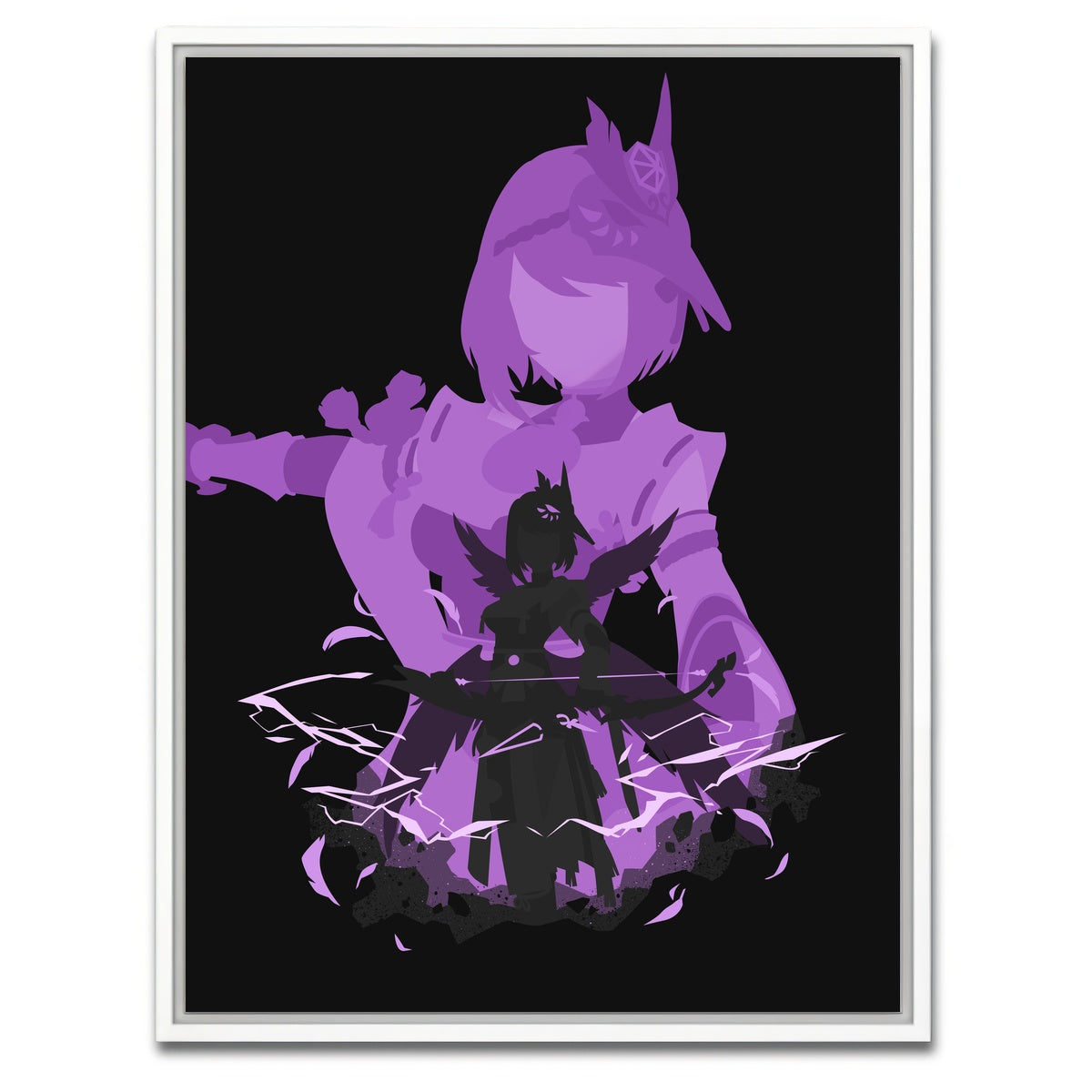 AUTO-MOCKUP WHITE | Sara | 1 Piece | White Framed Canvas | group=3x4