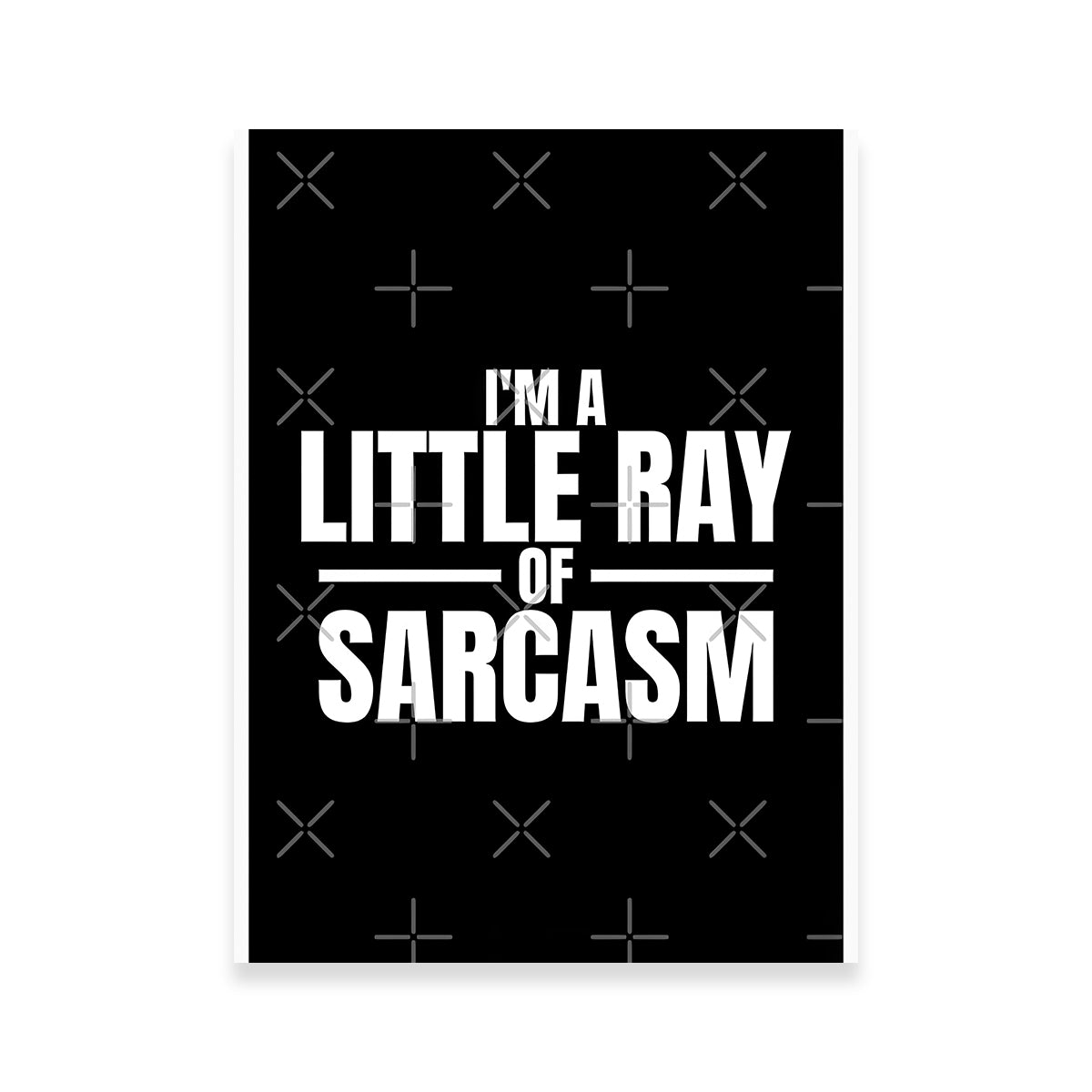 Sarcasm Wall Art