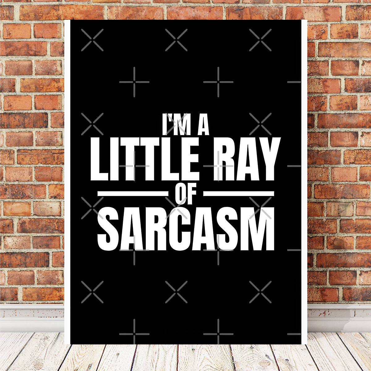 Sarcasm Wall Art
