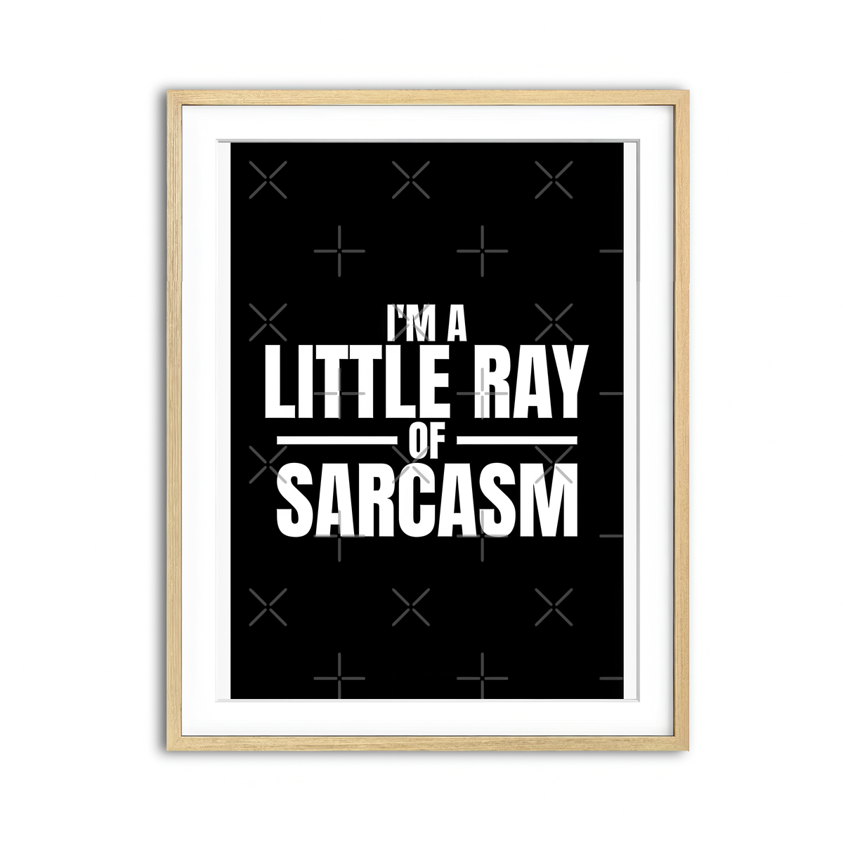 Framed Print 3x4 Natural