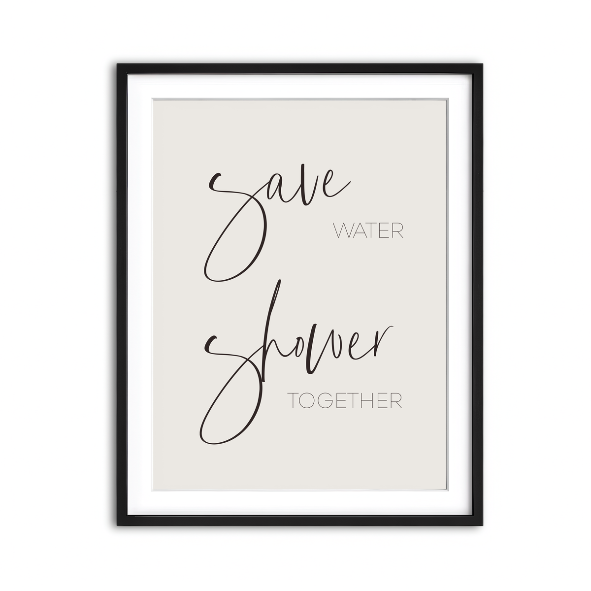 Framed Print 3x4 Black