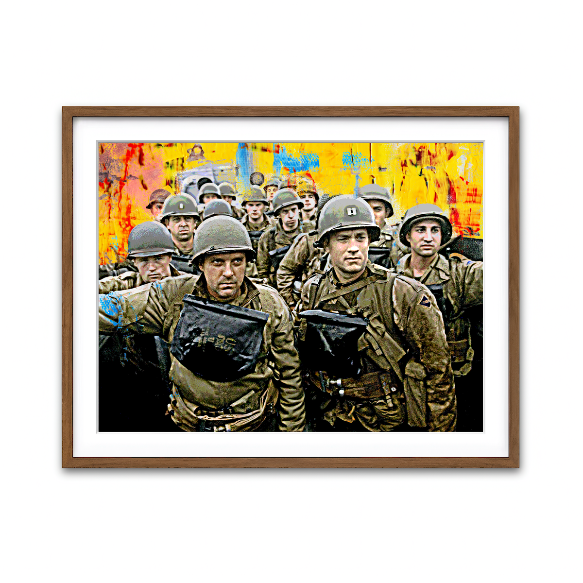 Framed Print 4x3 Walnut