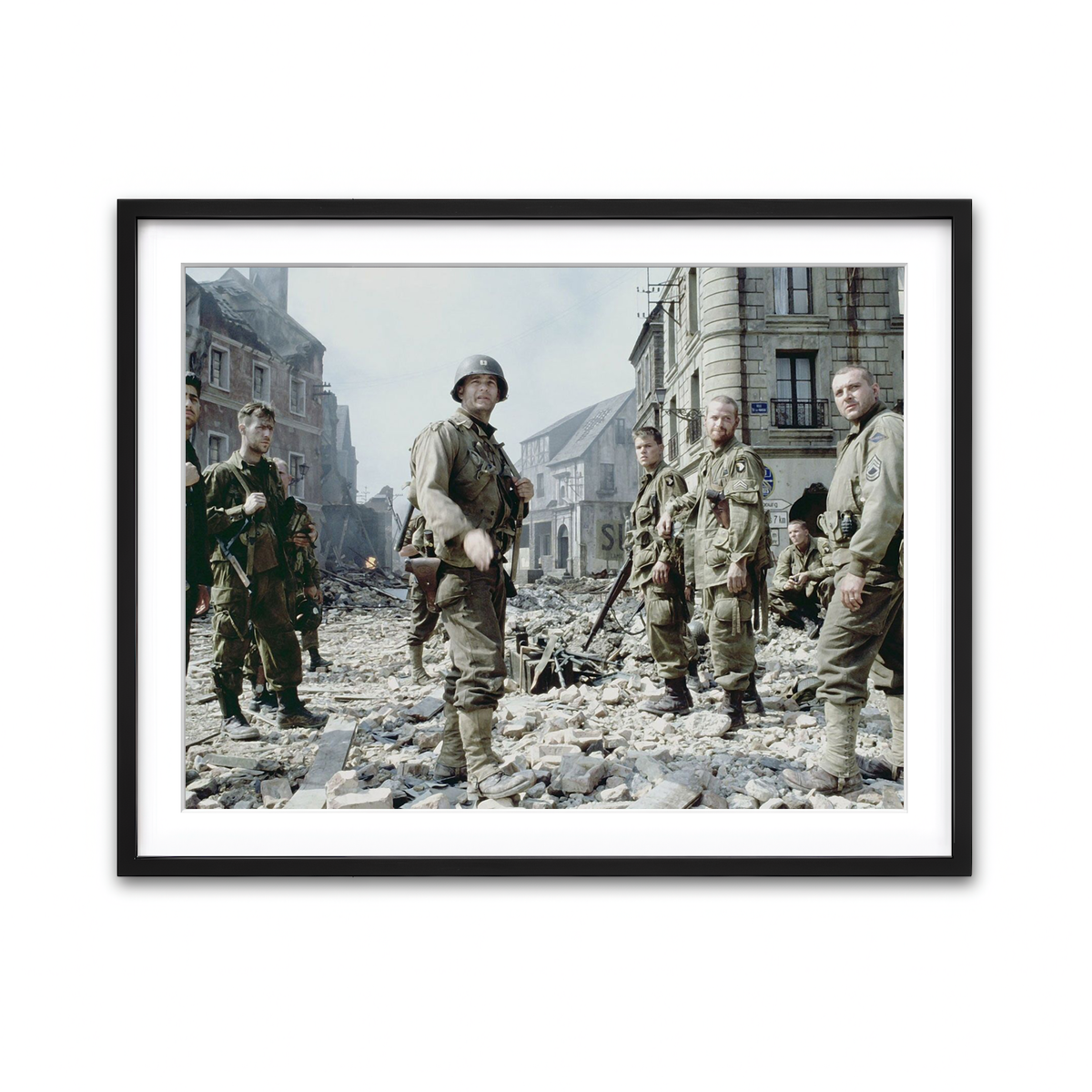 Framed Print 4x3 Black