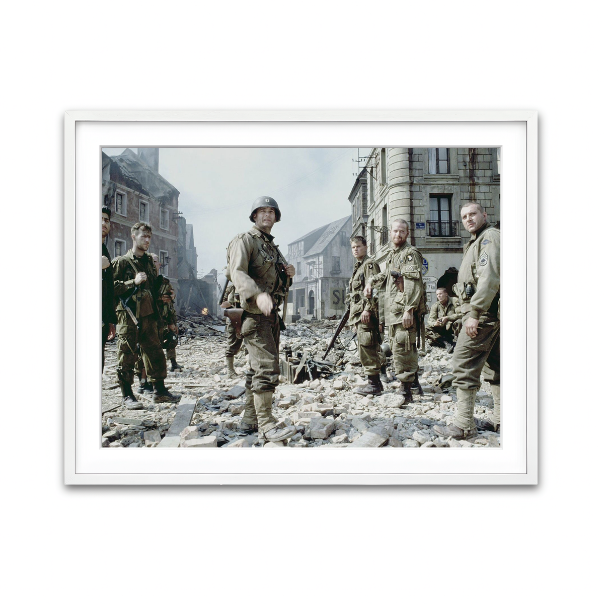 Framed Print 4x3 White