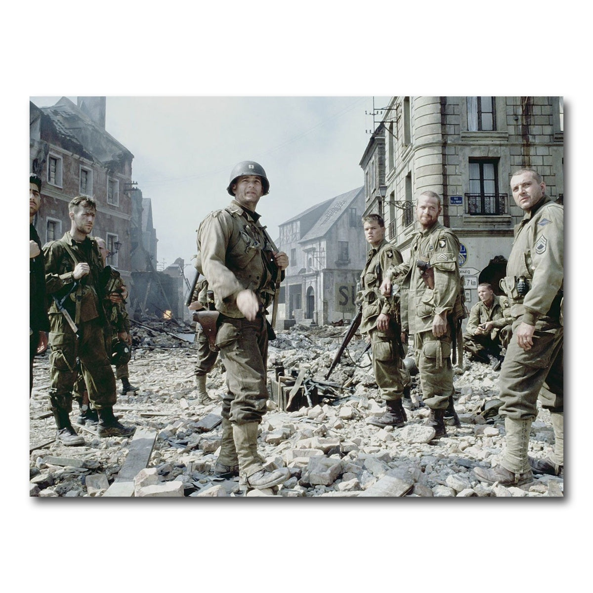 AUTO-MOCKUP WHITE | Saving Private Ryan | 1 Piece | Gallery Wrap Canvas | group=4x3
