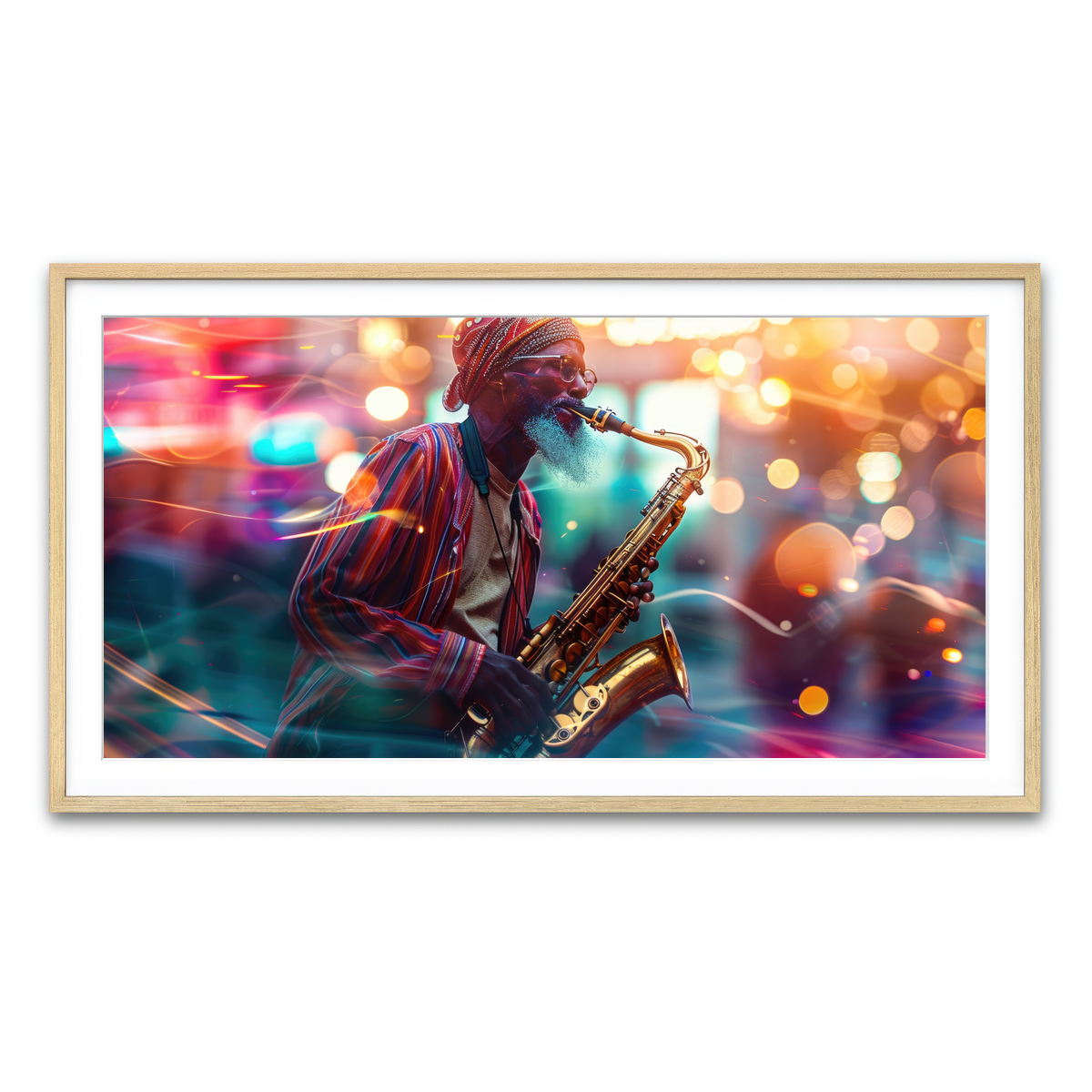 Framed Print 2x1 Natural