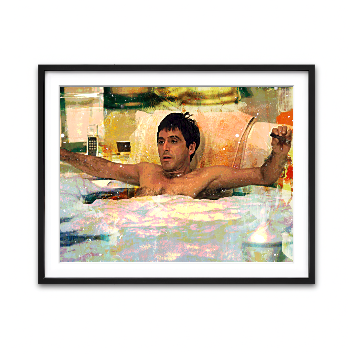 Framed Print 4x3 Black