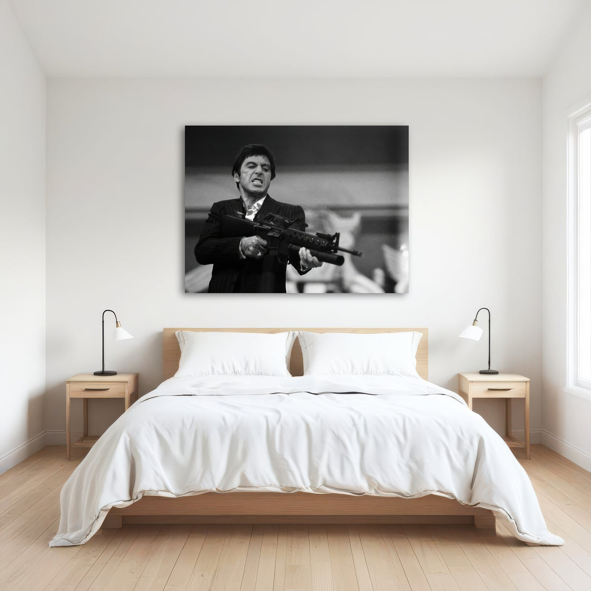 AUTO-MOCKUP ROOM | Scarface Black & White