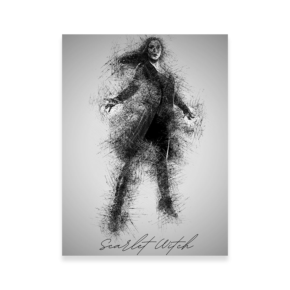 Scarlet Witch Wall Art