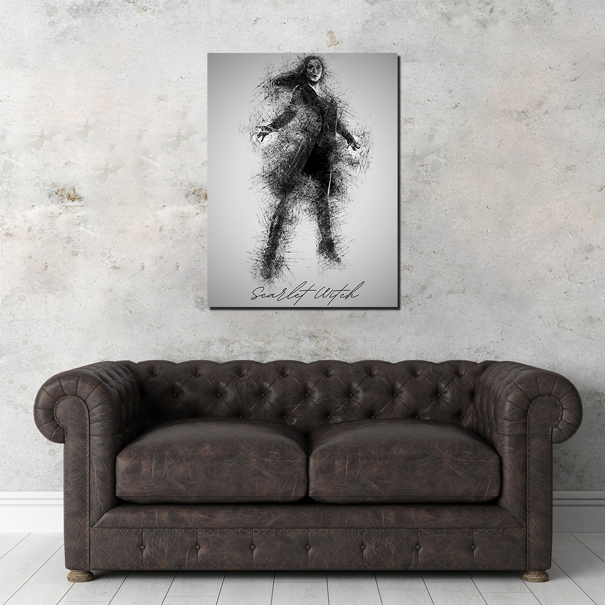 Scarlet Witch Wall Art