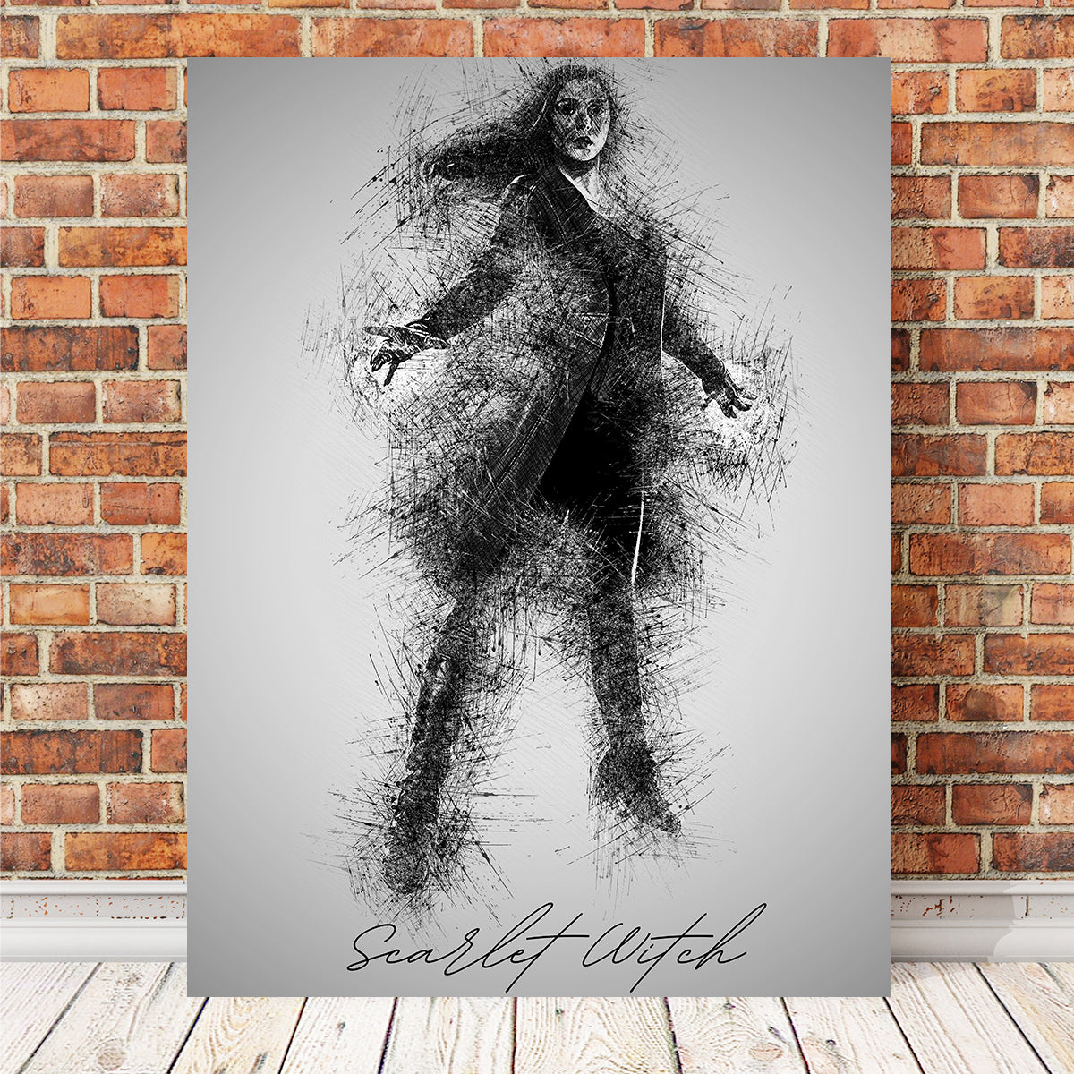 Scarlet Witch Wall Art