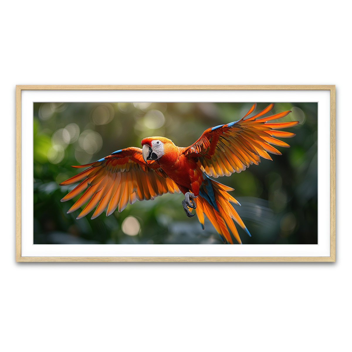 Framed Print 2x1 Natural