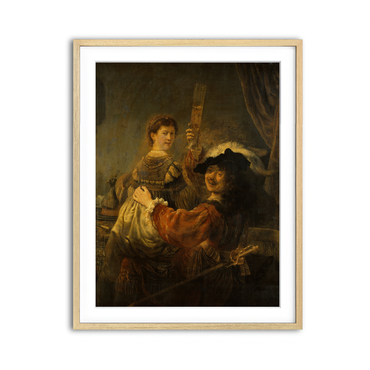 Framed Print 3x4 Natural