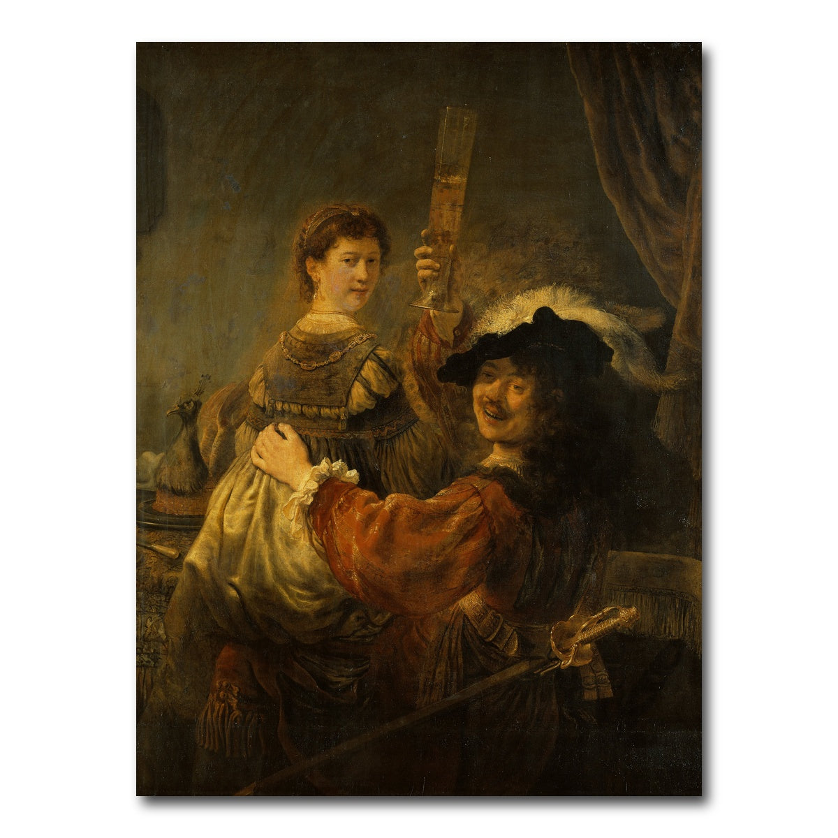 AUTO-MOCKUP WHITE | Scene of the Prodigal Son | 1 Piece | Gallery Wrap Canvas | group=3x4