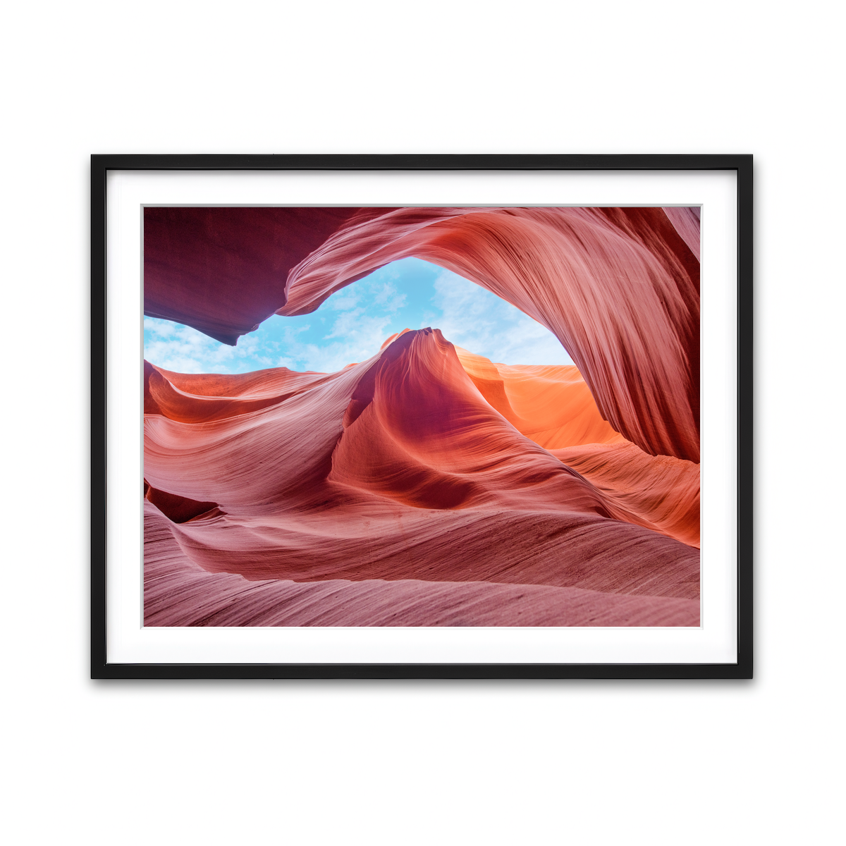 Framed Print 4x3 Black