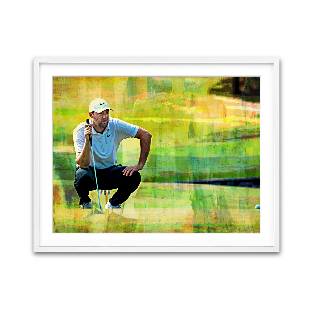 Framed Print 4x3 White