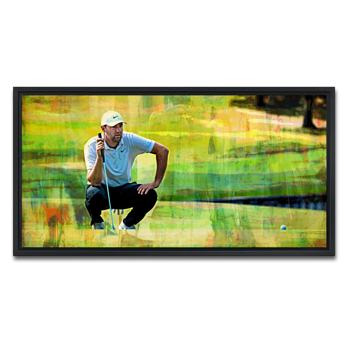 AUTO-MOCKUP WHITE | Scheffler | 1 Piece | Black Framed Canvas | group=2x1