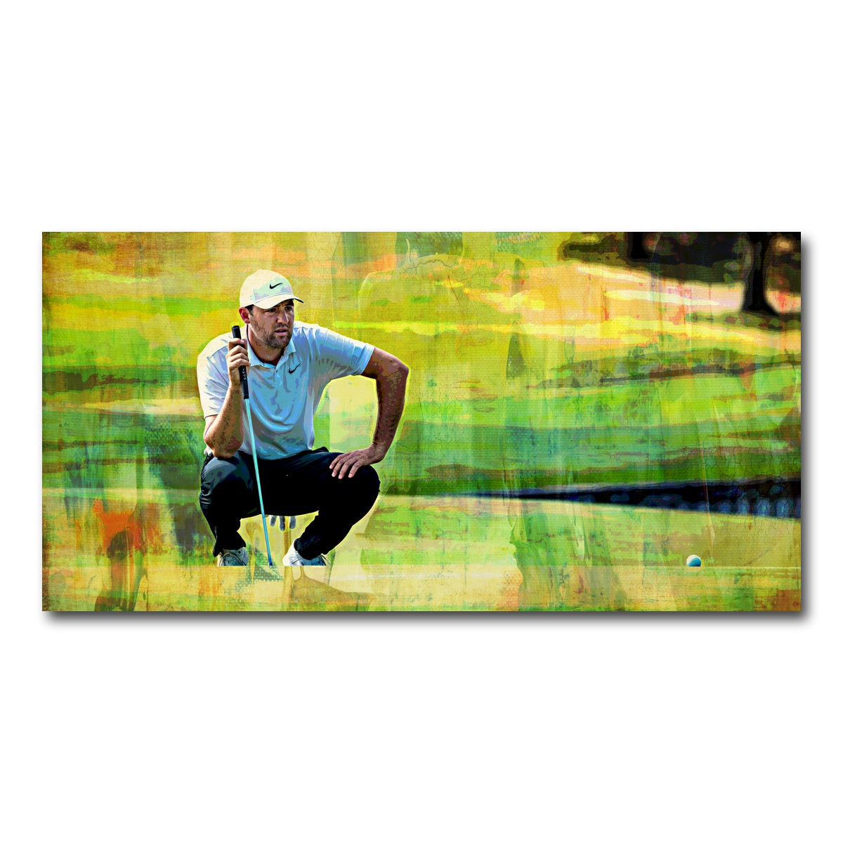 AUTO-MOCKUP WHITE | Scheffler | 1 Piece | Gallery Wrap Canvas | group=2x1