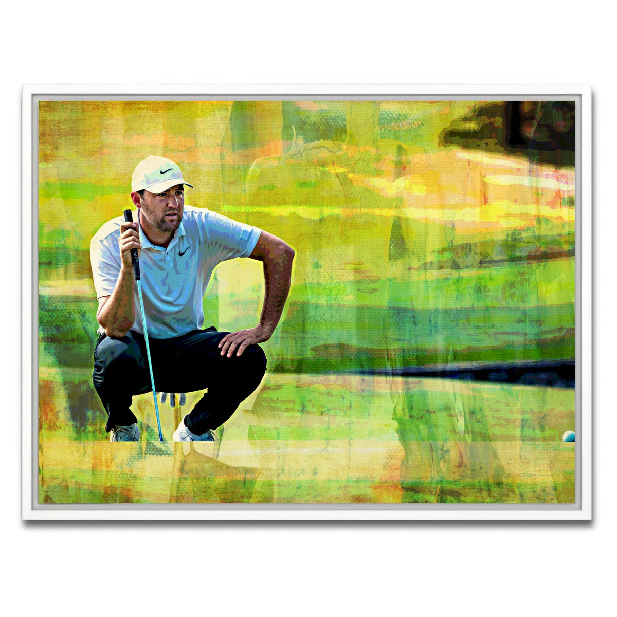 AUTO-MOCKUP WHITE | Scheffler | 1 Piece | White Framed Canvas | group=4x3