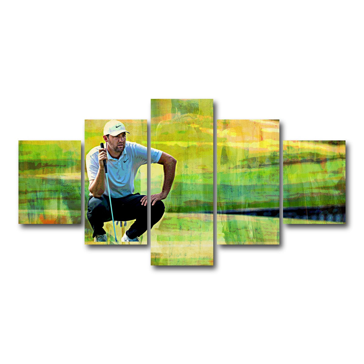 AUTO-MOCKUP WHITE | Scheffler | 5 Piece | Gallery Wrap Canvas | group=5_short