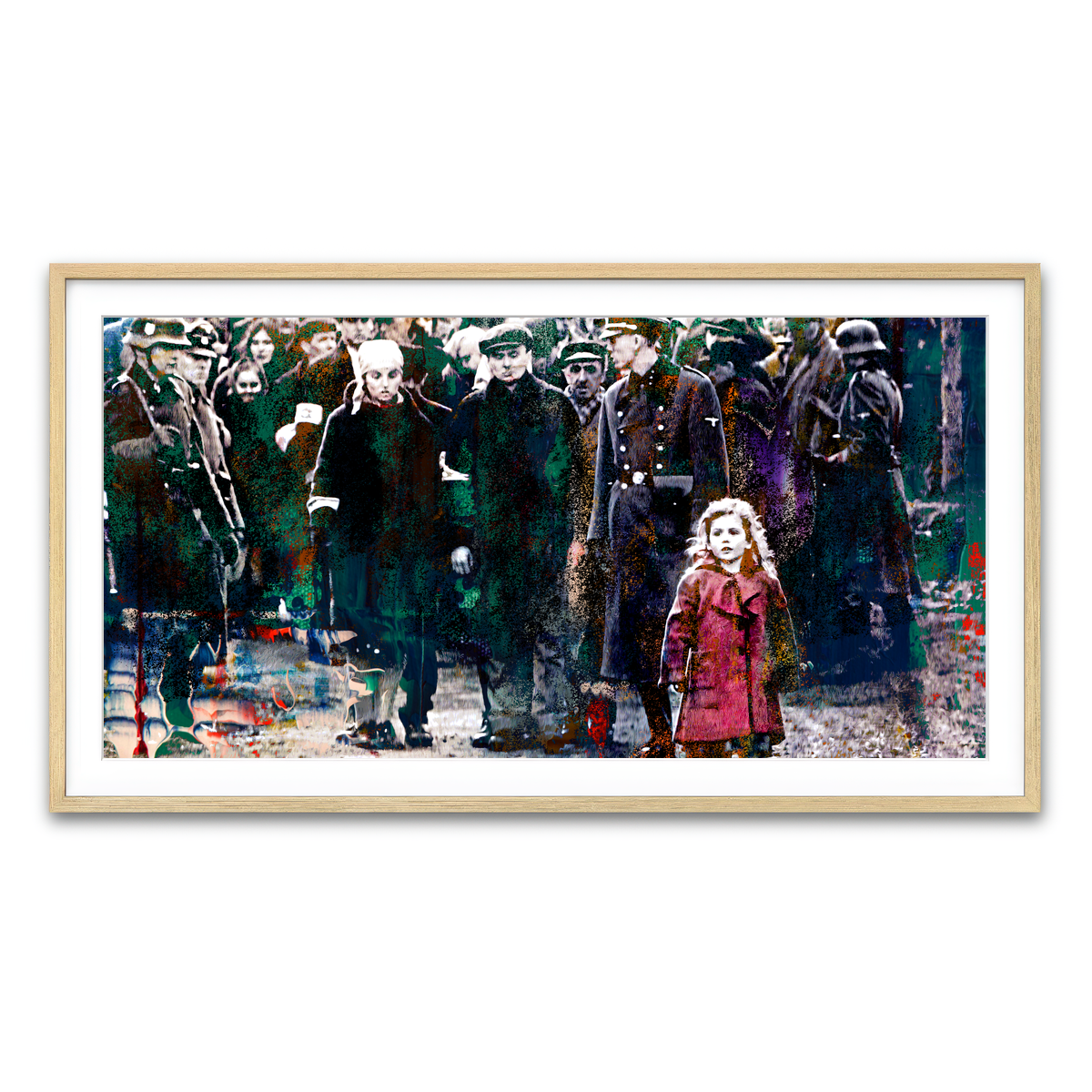 Framed Print 2x1 Natural