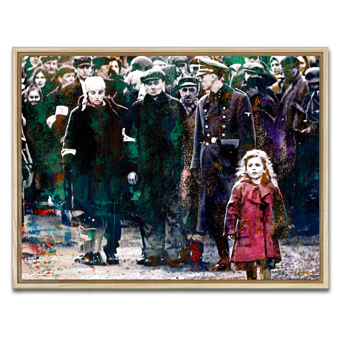 AUTO-MOCKUP WHITE | Schindler's List | 1 Piece | Natural Framed Canvas | group=4x3