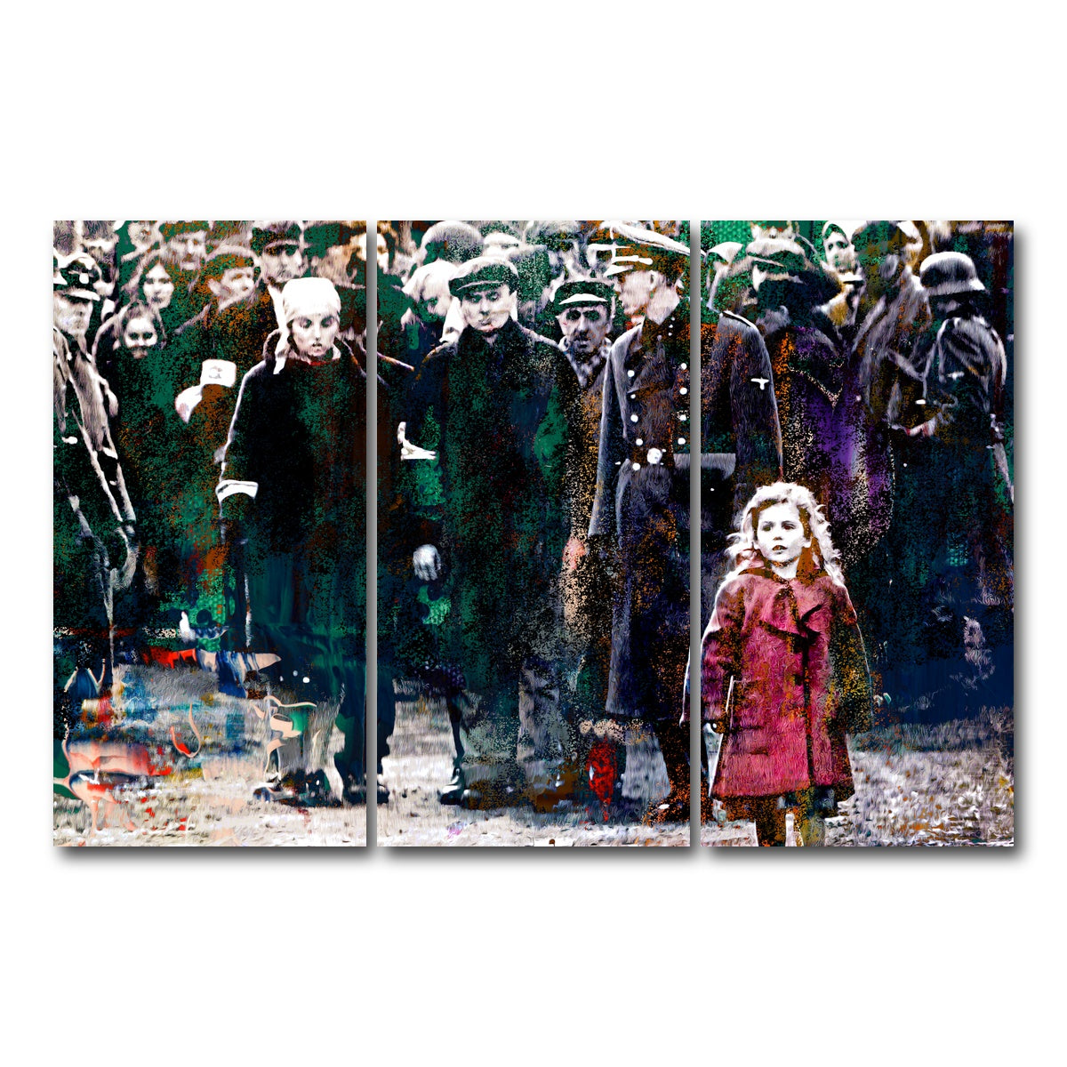 AUTO-MOCKUP WHITE | Schindler's List | 3 Piece | Gallery Wrap Canvas | group=12x24