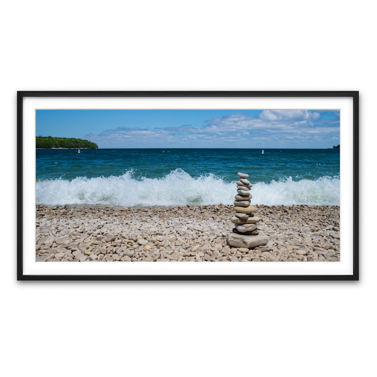 Framed Print 2x1 Black