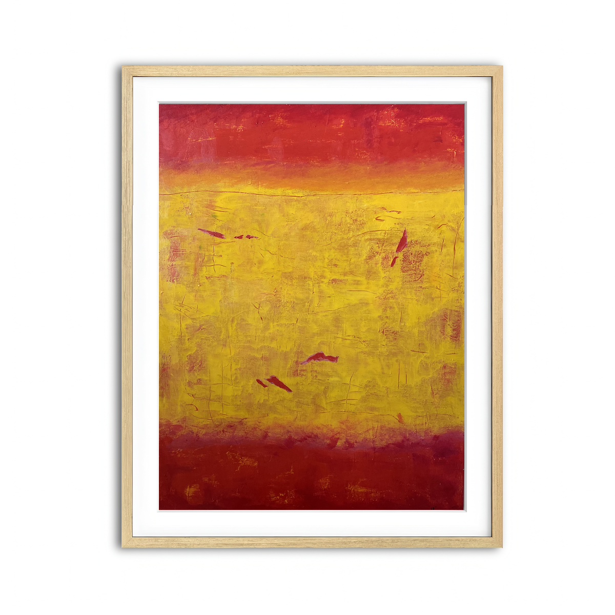 Framed Print 3x4 Natural