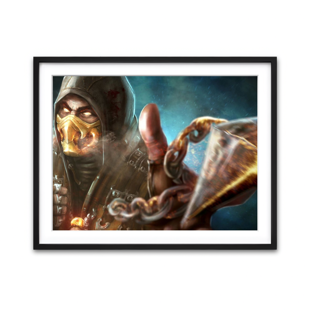 Framed Print 4x3 Black