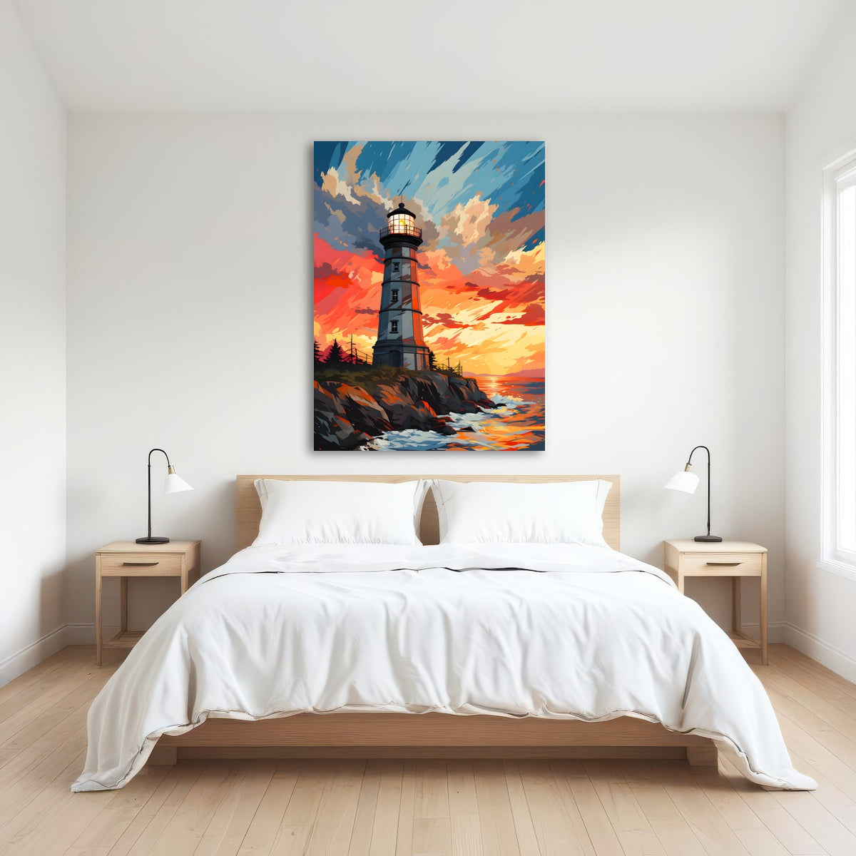 AUTO-MOCKUP ROOM | Scotland - Corsewall Lighthouse