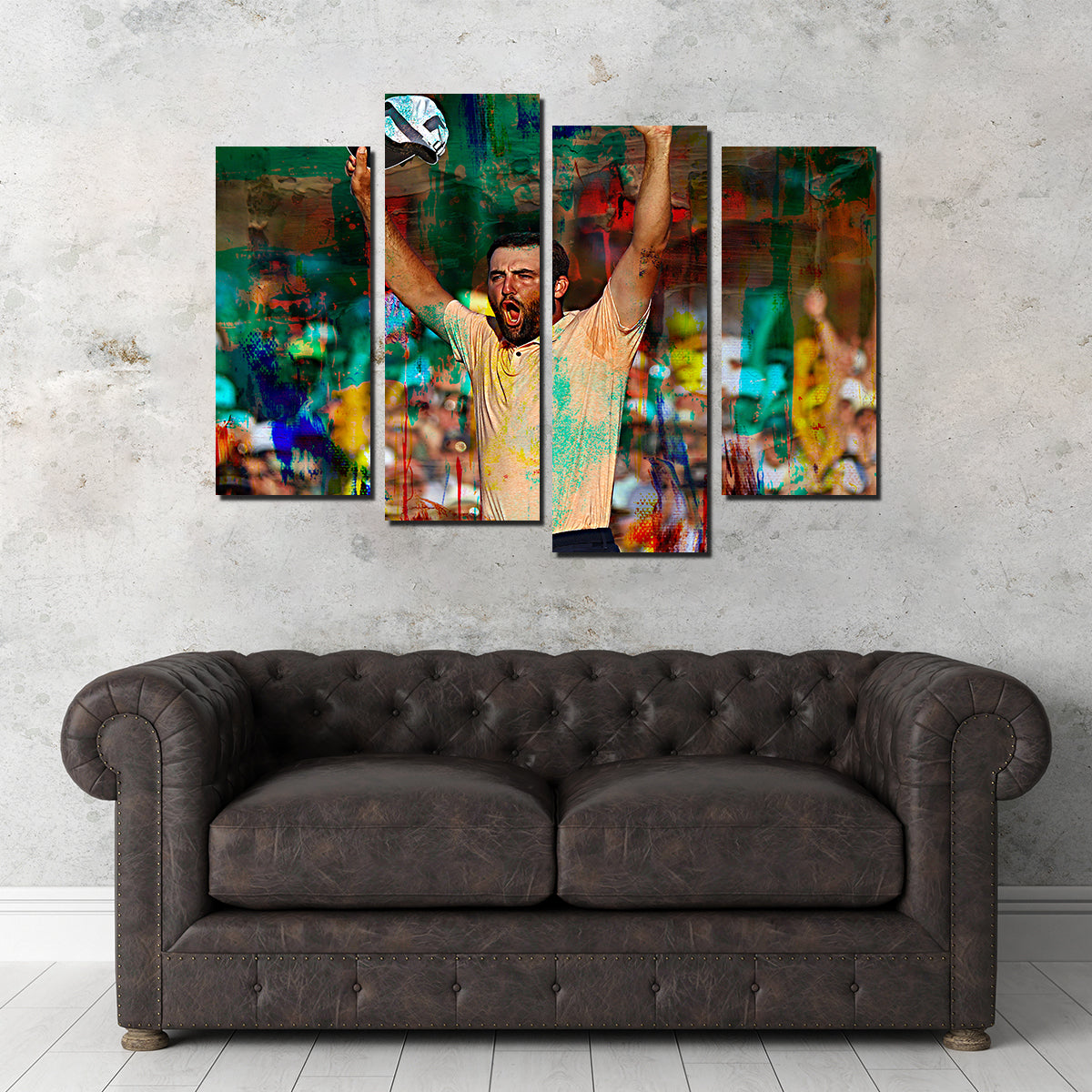 Scottie Scheffler Wall Art