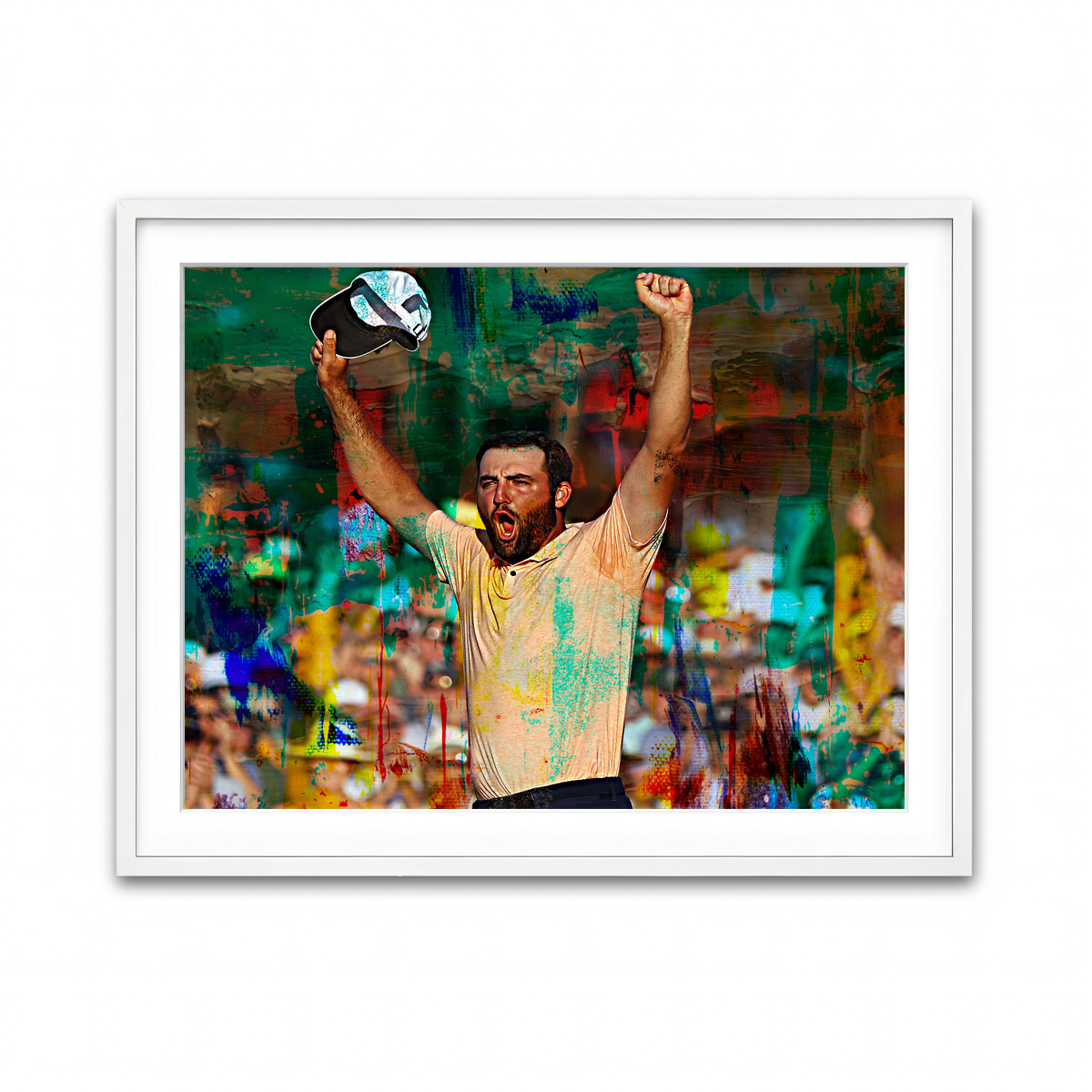 Framed Print 4x3 White