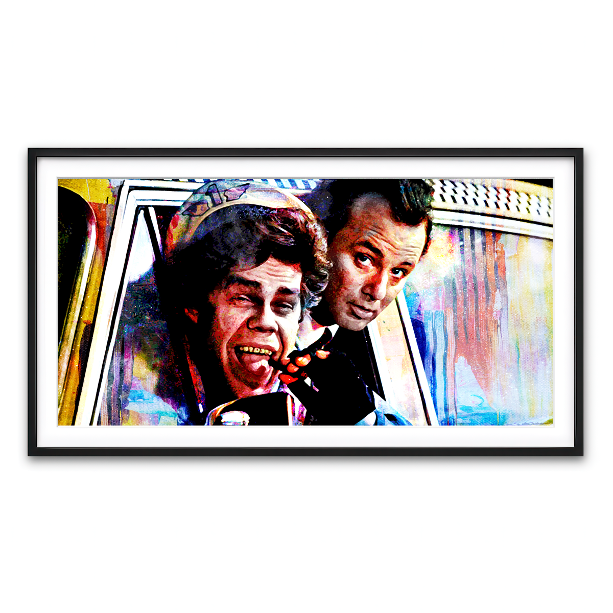 Framed Print 2x1 Black