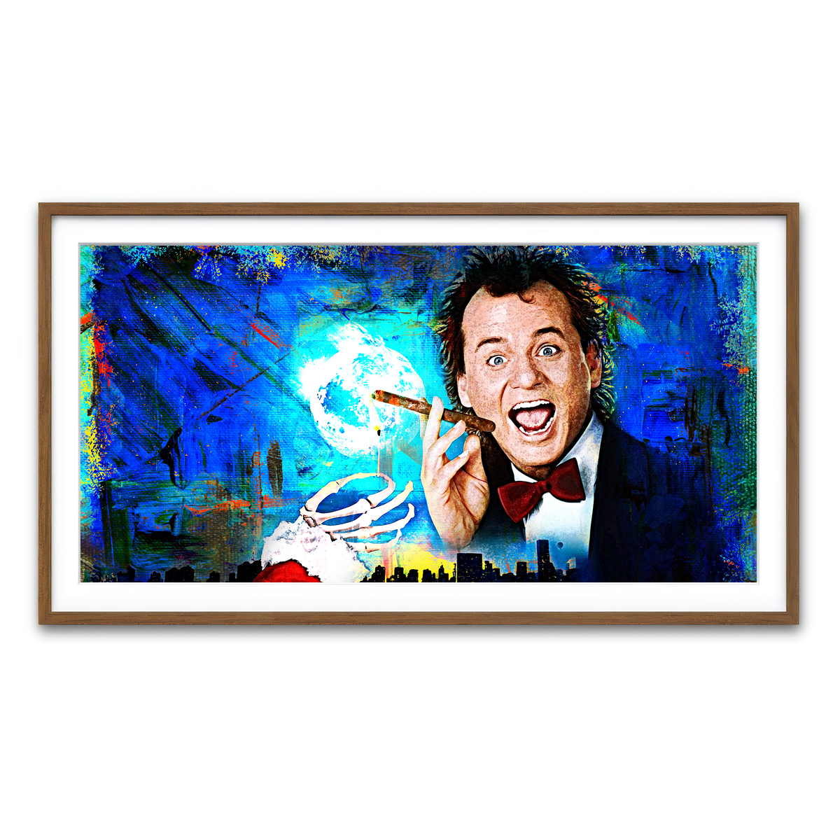 Framed Print 2x1 Walnut