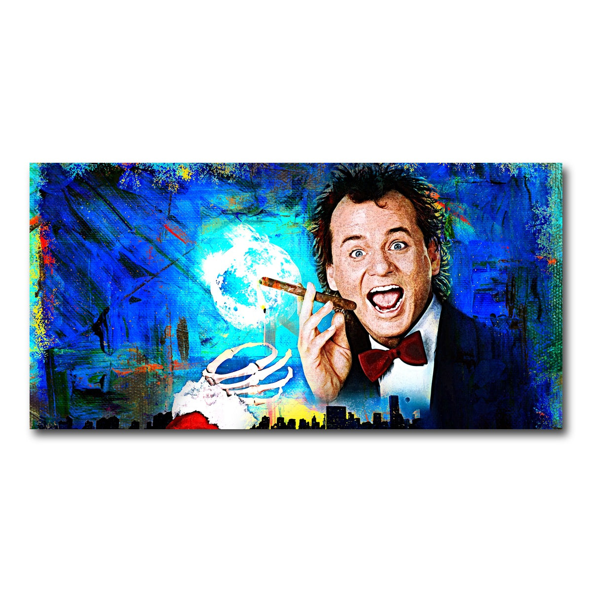 AUTO-MOCKUP WHITE | Scrooged | 1 Piece | Gallery Wrap Canvas | group=2x1