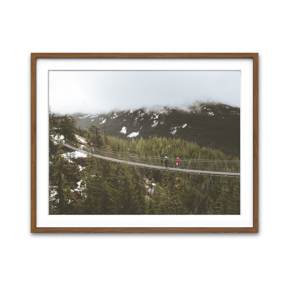 Framed Print 4x3 Walnut