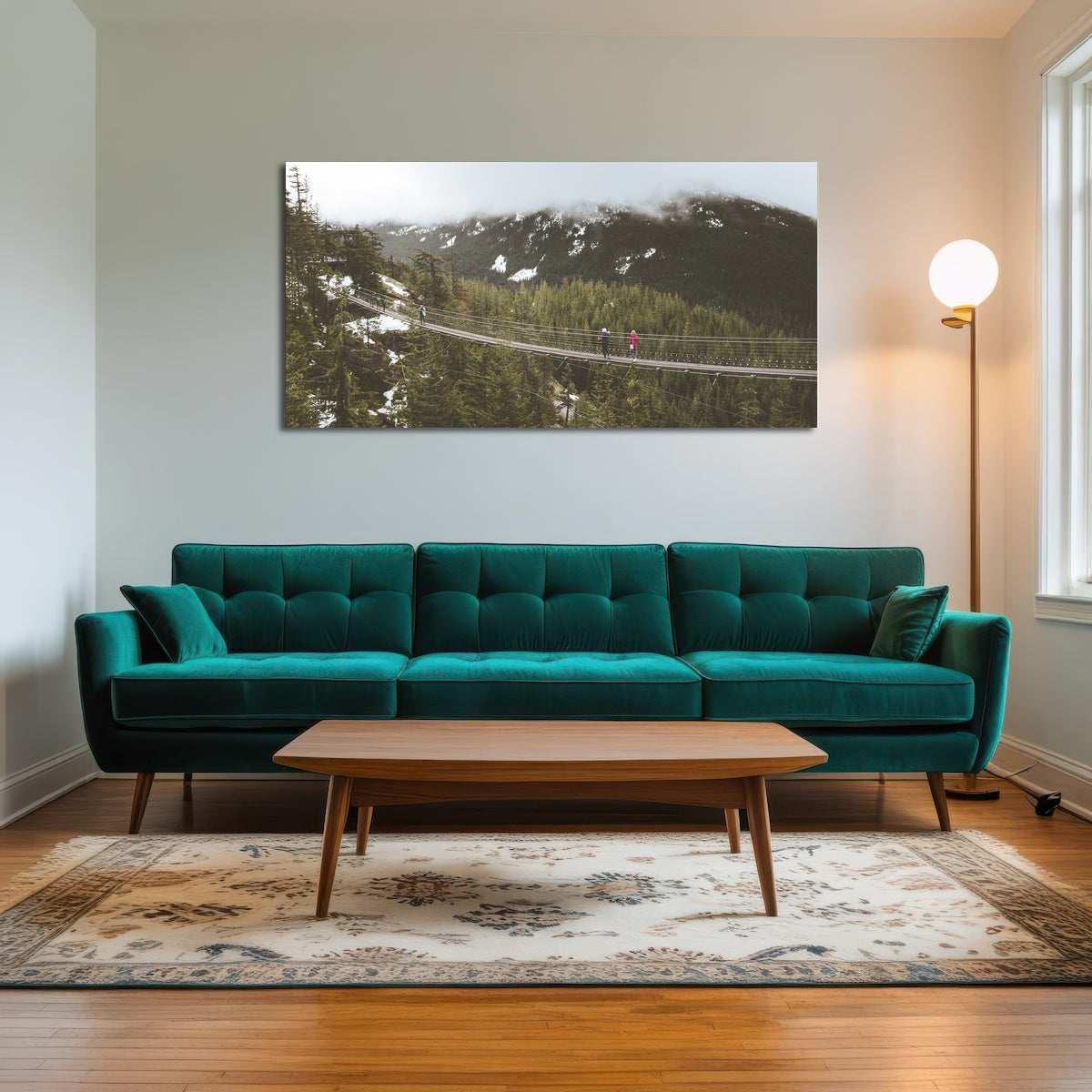 AUTO-MOCKUP ROOM | Sea to Sky Suspension Bridge Canada