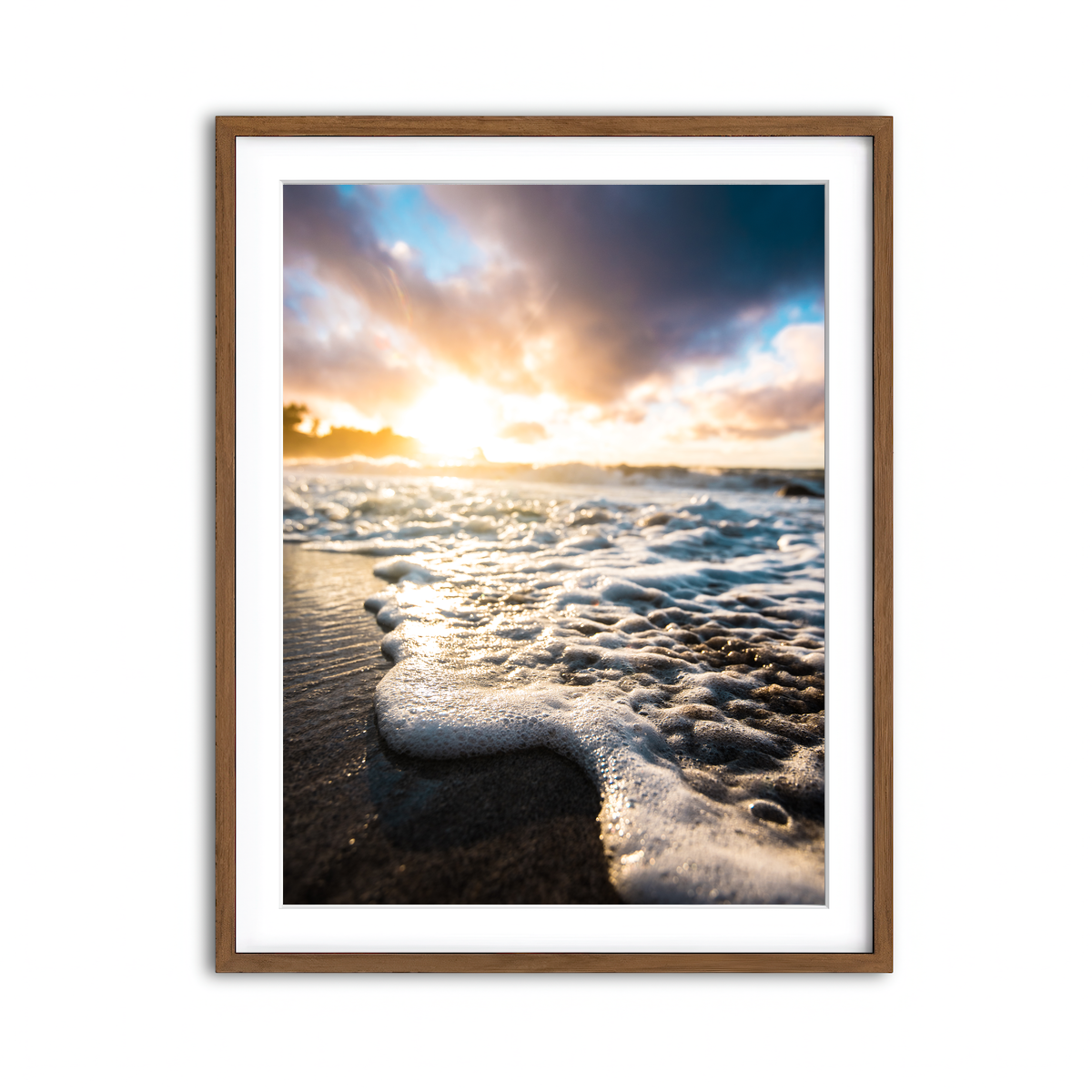 Framed Print 3x4 Walnut
