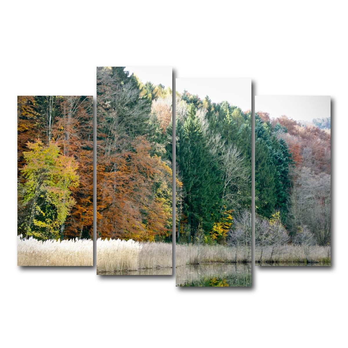 AUTO-MOCKUP WHITE | Seasons | 4 Piece | Gallery Wrap Canvas | group=4_normal