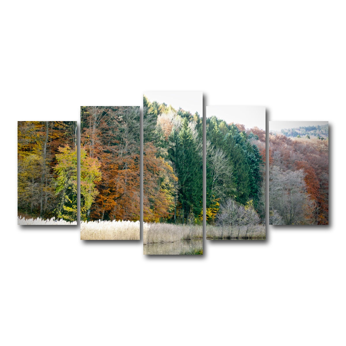 AUTO-MOCKUP WHITE | Seasons | 5 Piece | Gallery Wrap Canvas | group=5_normal