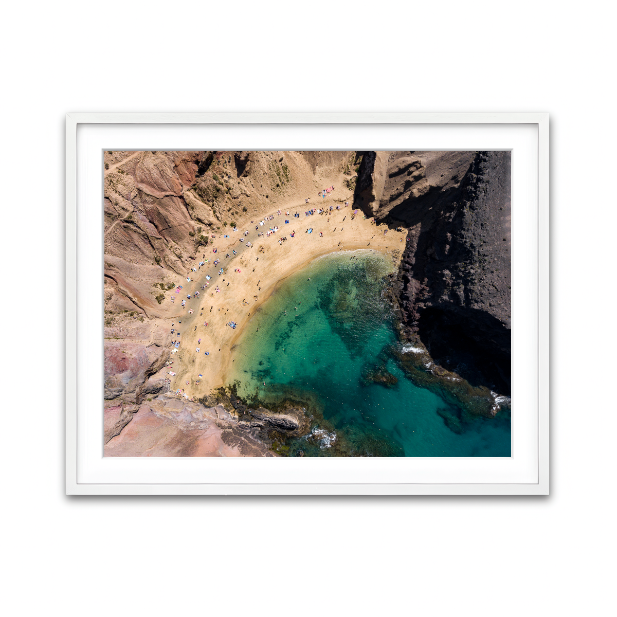 Framed Print 4x3 White