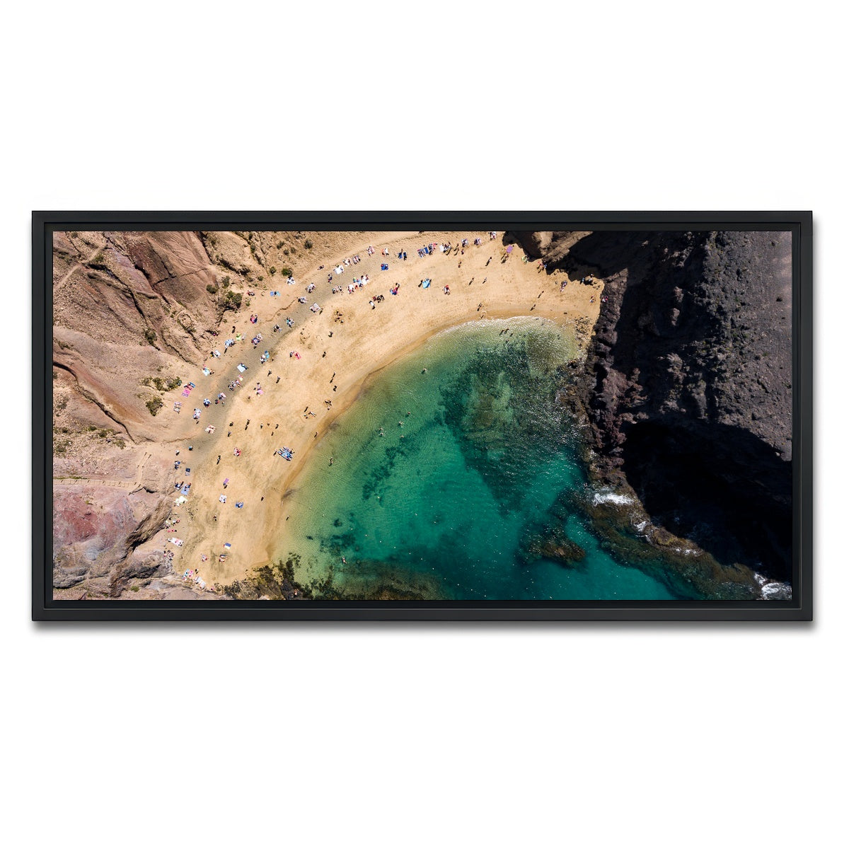 AUTO-MOCKUP WHITE | Secret Cove | 1 Piece | Black Framed Canvas | group=2x1