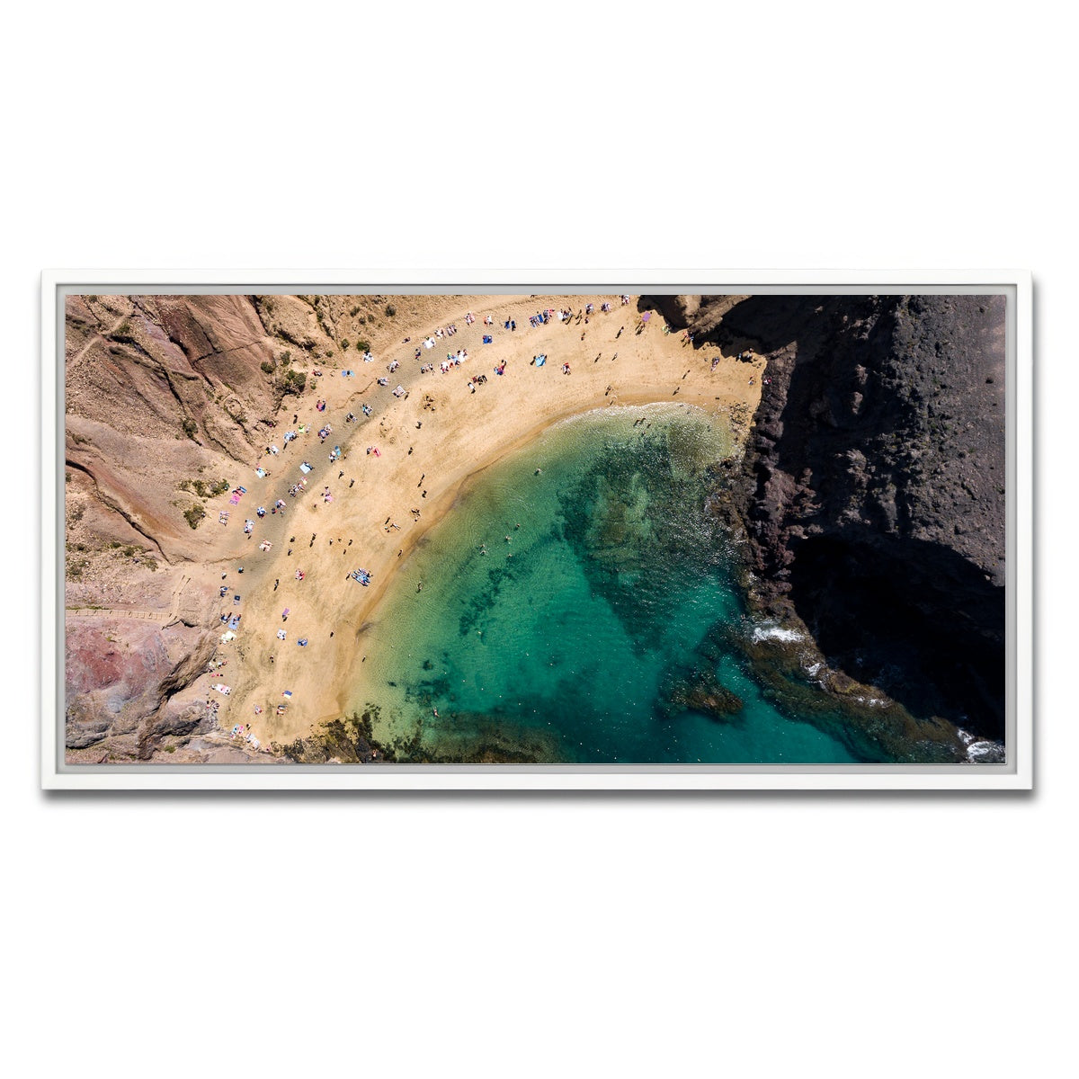 AUTO-MOCKUP WHITE | Secret Cove | 1 Piece | White Framed Canvas | group=2x1