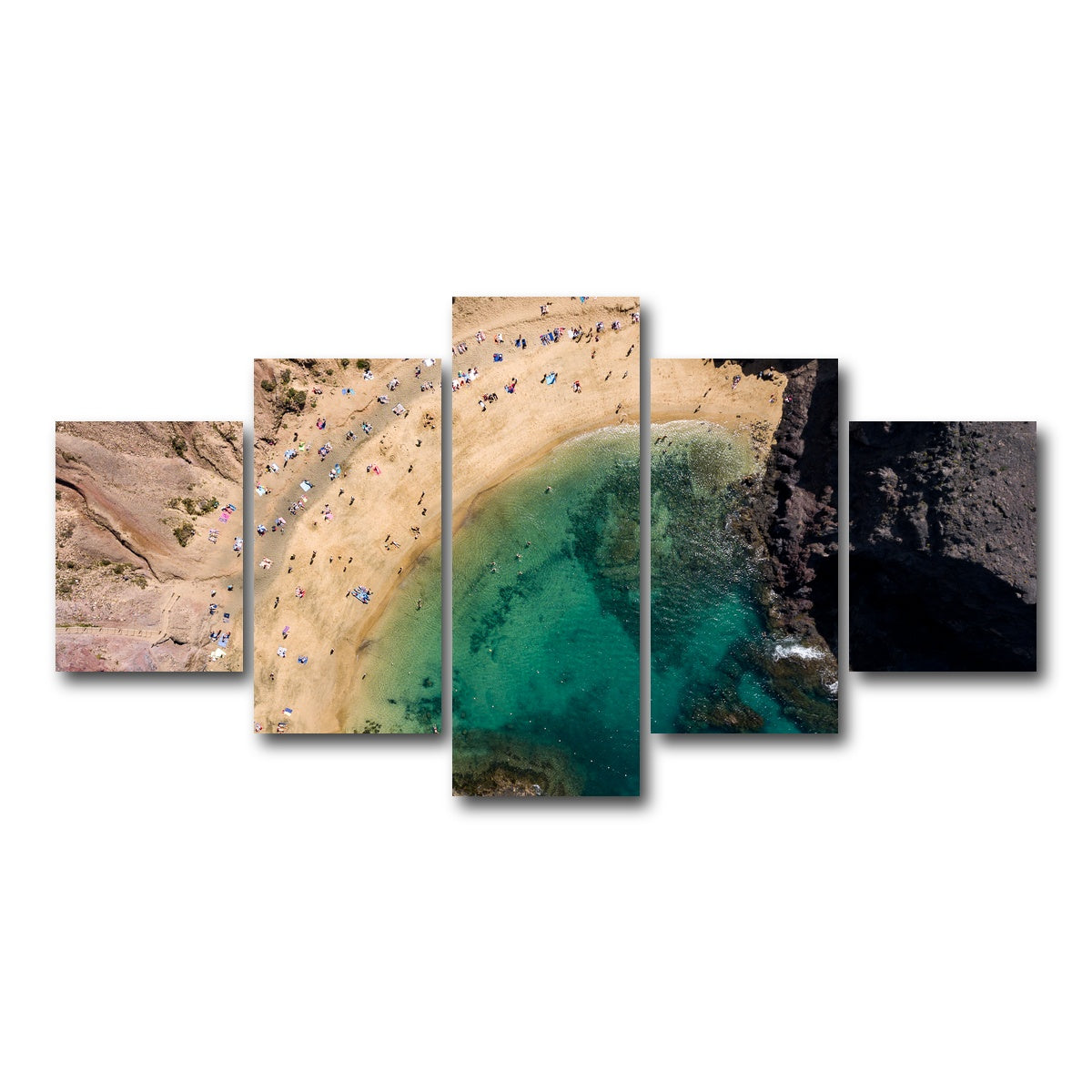 AUTO-MOCKUP WHITE | Secret Cove | 5 Piece | Gallery Wrap Canvas | group=5_short