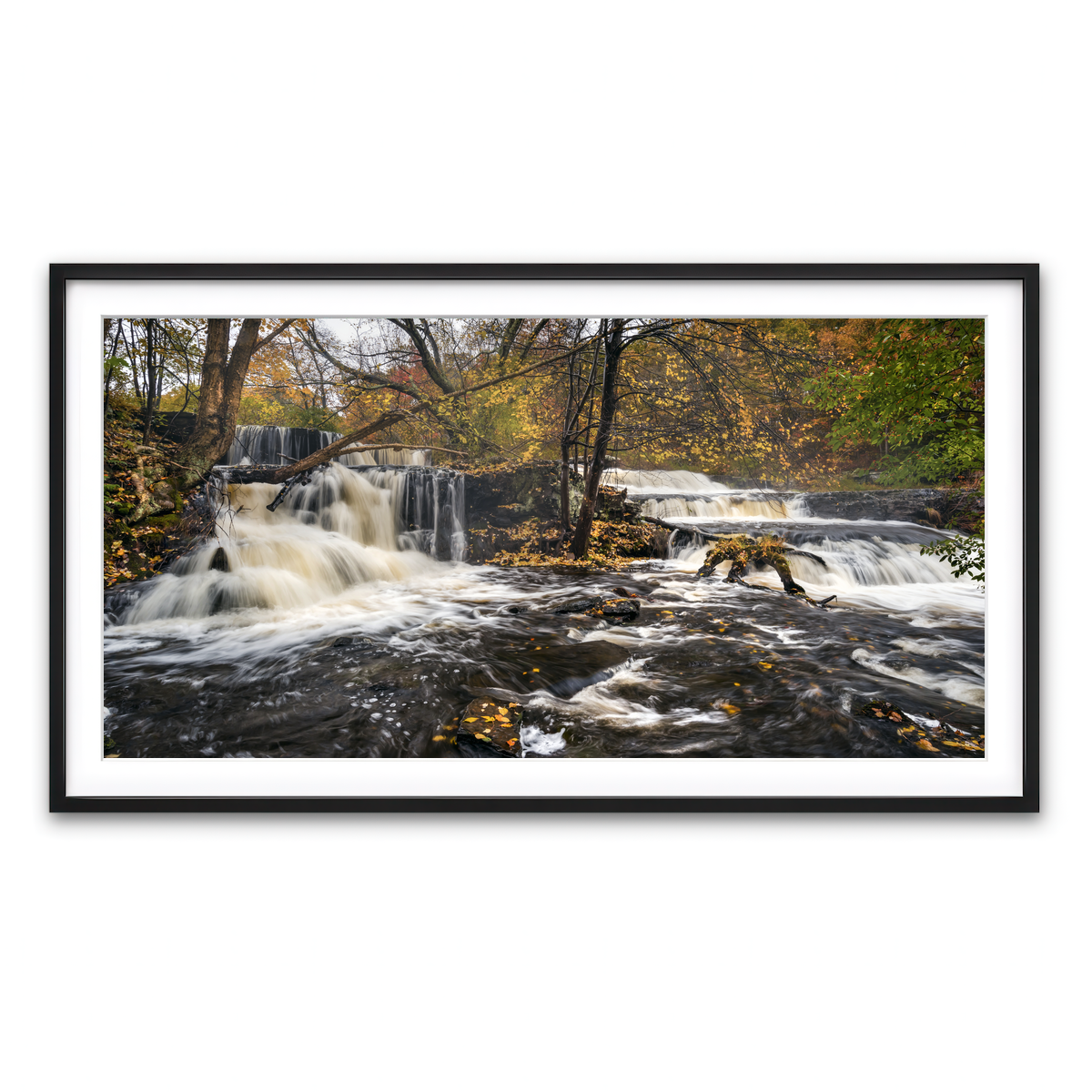 Framed Print 2x1 Black