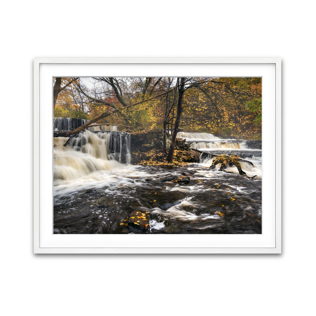 Framed Print 4x3 White