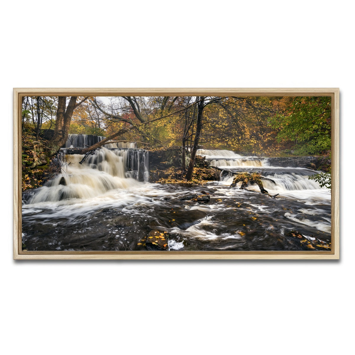 AUTO-MOCKUP WHITE | Seeing Double | 1 Piece | Natural Framed Canvas | group=2x1